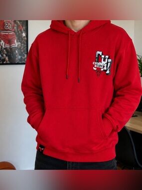 Chicago Bulls Red Hoodie